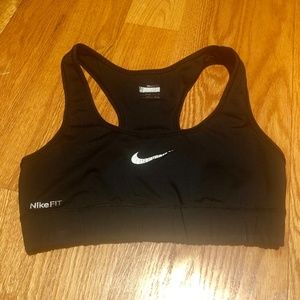 Black Nike Sports Bra